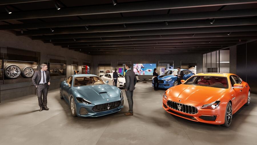 Maserati: a New Era for Sales The Maserati OTO Retail Project Kicks Off