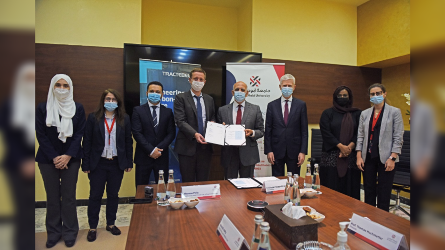 Abu Dhabi University Signs an MoU with Tractebel