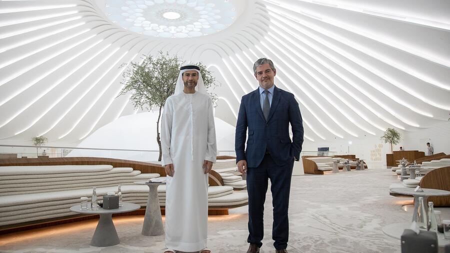 His Excellency Mohamed Bin Hadi Al Hussaini Meets the President of the New Development Bank