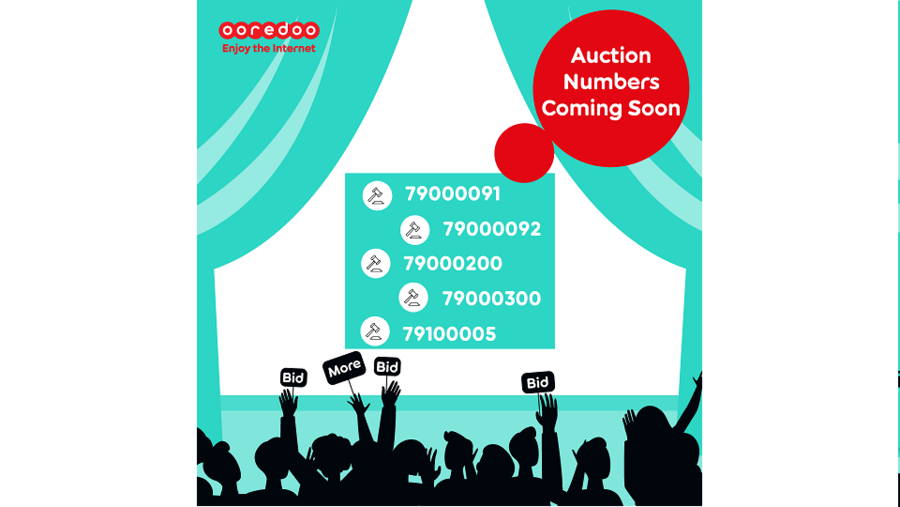 New Year, New Number: Ooredoo’s Charity Number Auction Returns