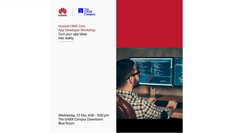 Huawei to Host Developer Workshop Series in Collaboration with GrEEK Campus in Egypt