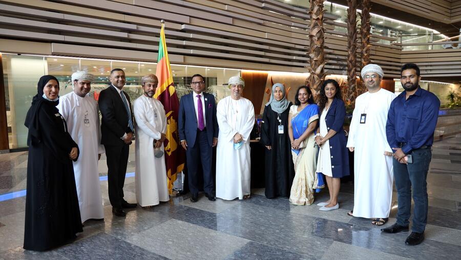 National Bank of Oman Opens Remittance Counter at Embassy of Sri Lanka
