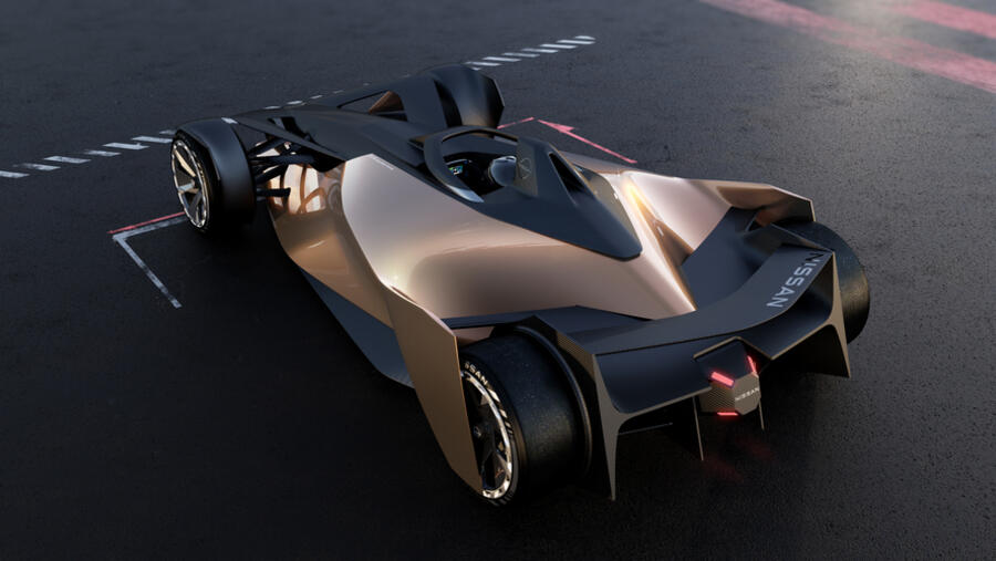  Nissan Reveals High-Performance Ariya Single Seater Concept