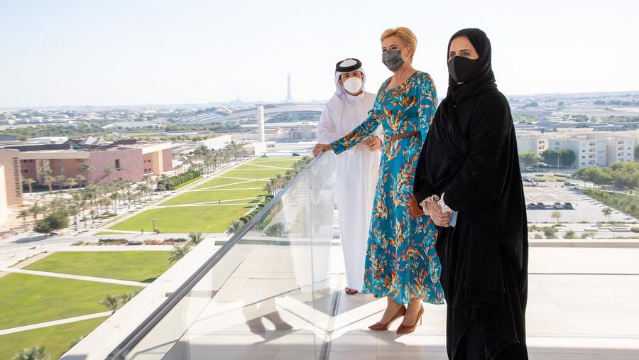 First Lady of Poland Visits QF’s Education City
