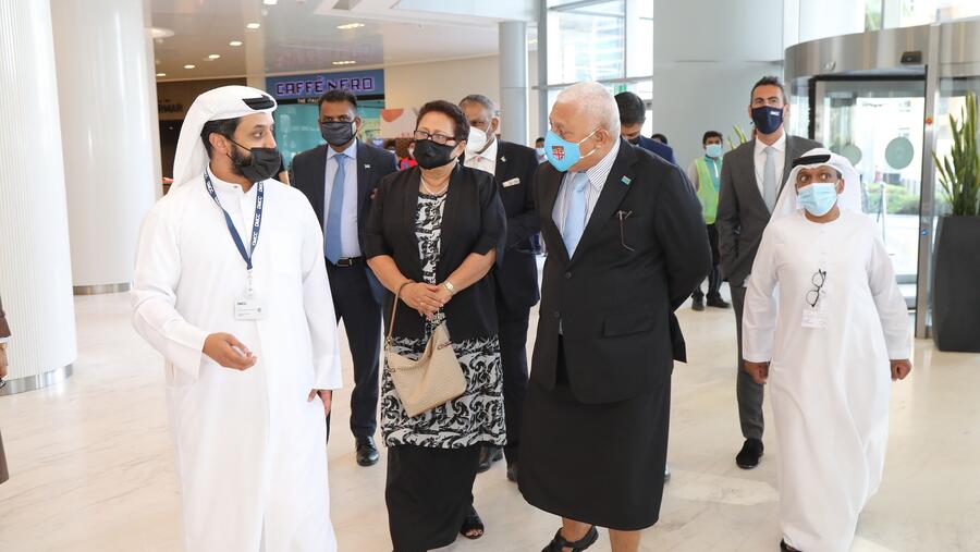 DMCC Hosts Fijian Prime Minister at Almas Tower To Explore Business Opportunities in Dubai