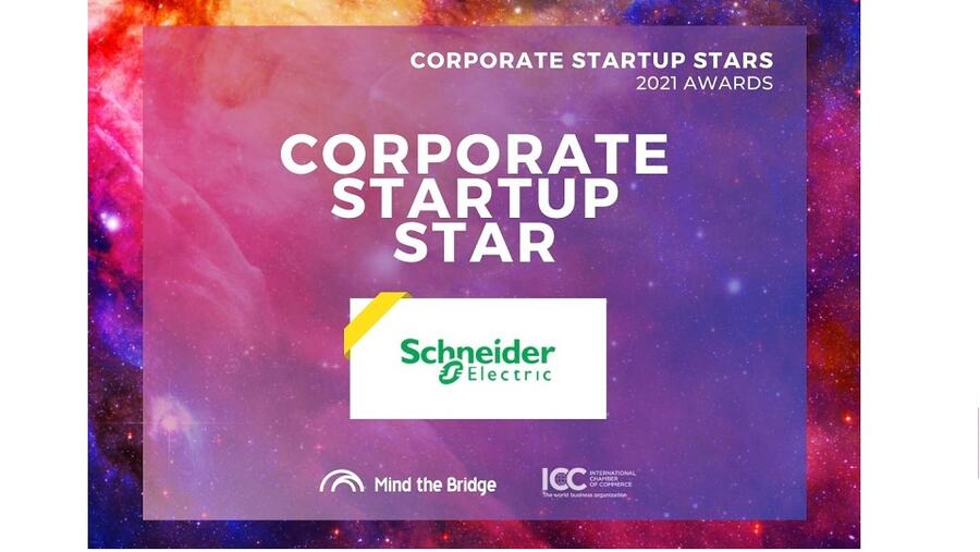 Schneider Electric named Top 25 Corporate Startup Star