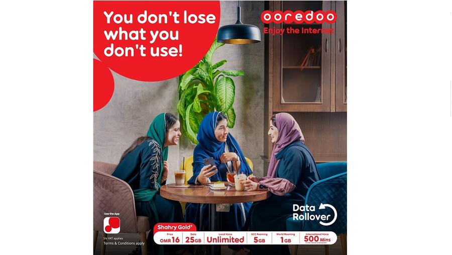 No Data Left Behind with Ooredoo’s Shahry Postpaid Plans