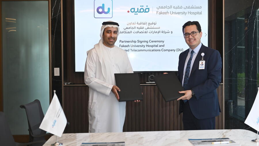 du Reaffirms Employee-first Approach With New Fakeeh University Hospital Partnership To Drive Health and Digital Well-being Agenda  