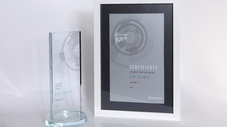 Air Arabia Named the ‘Most Punctual Airline in 2021’ at Moscow Domodedovo Airport