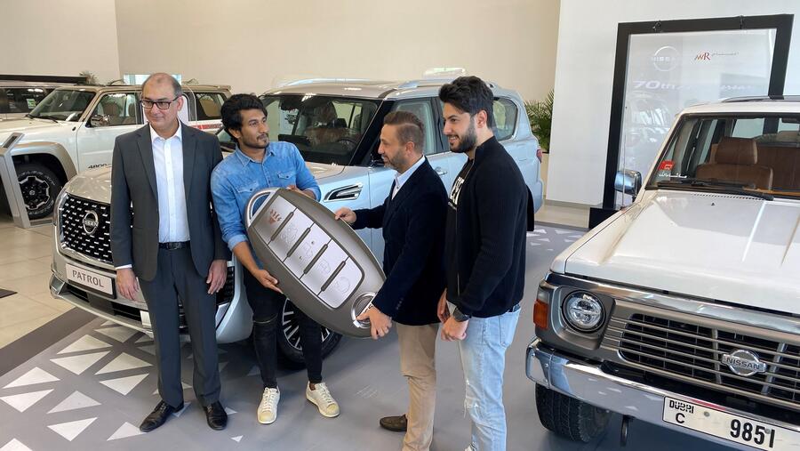 Three 2022 Nissan Patrol 70th Anniversary Models Handed Over To Lucky Winners In The Middle East