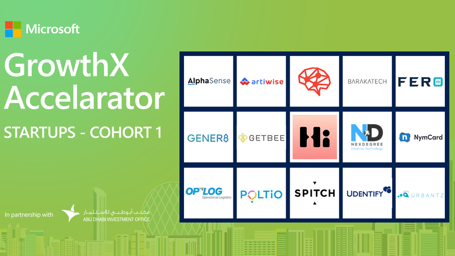 Microsoft for Startups celebrates GrowthX Accelerator's first cohort graduates from across MENA