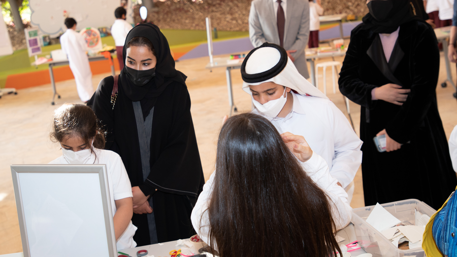 QF, Lemelson Center, And Conocophillips Qatar Inspire Youth To Invent At Spark!lab