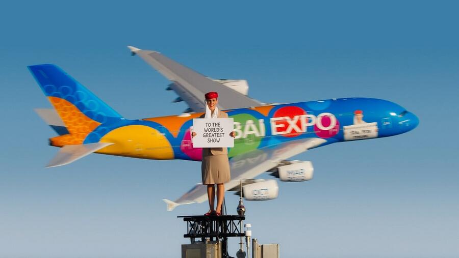 Emirates Does It Again, Scaling Up And Circling Around The Burj Khalifa To Put Expo 2020 Dubai On Top Of The World’s Travel Agenda