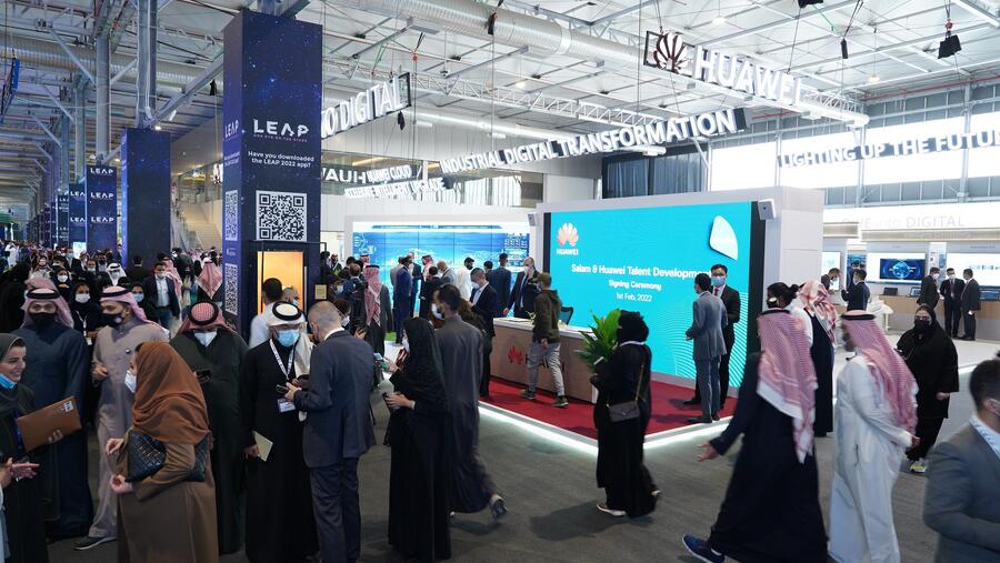 Huawei Explores How Countries In The Middle East Region Can Take The Lead In Digitization At The Inaugural Leap Summit In Riyadh  