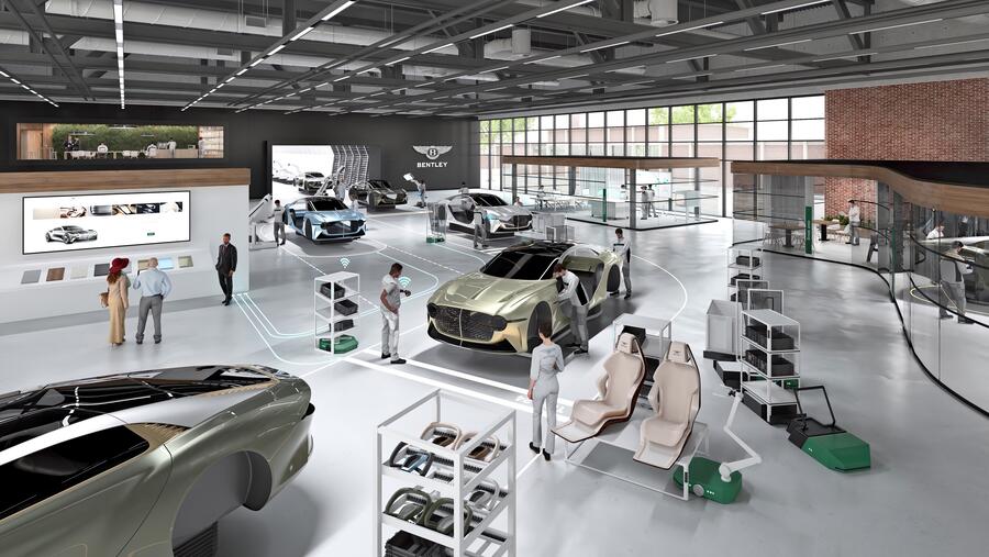 Bentley Secures Uk Production Of First Electric Car Commits To £2.5 Billion Sustainability Investment In A Decade
