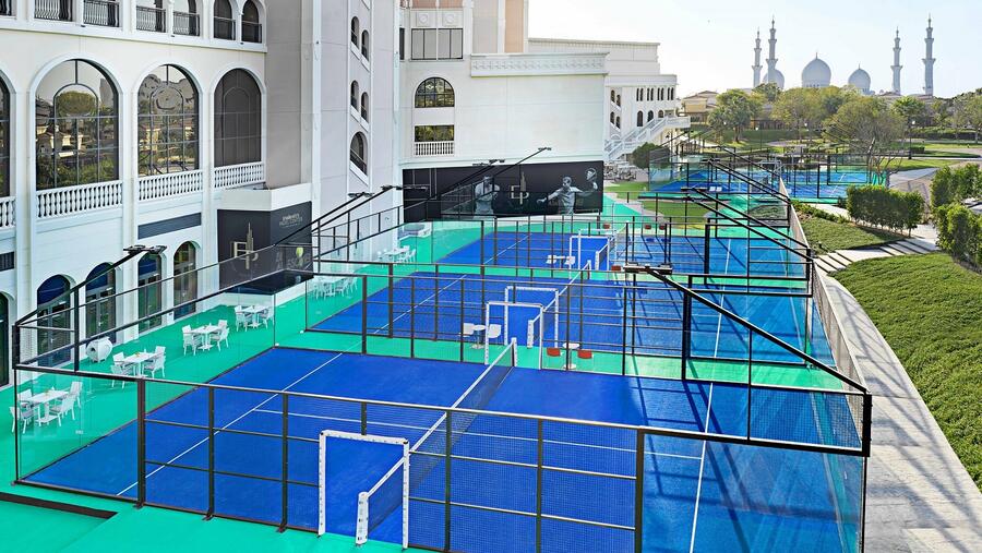 Giving Padel The Ritz Twist The Ritz-carlton Abu Dhabi, Grand Canal Launches New Padel Tennis Courts 