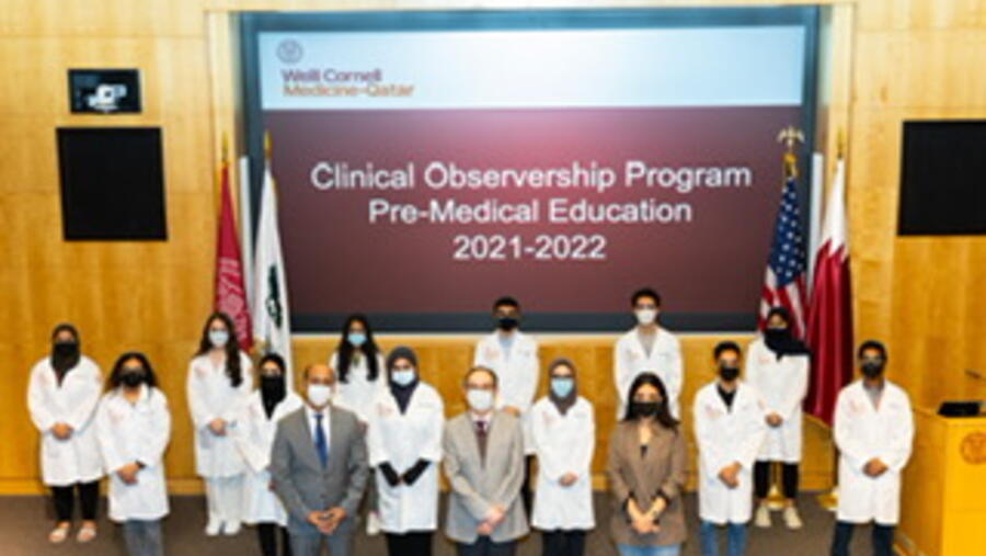WCM-Q Students Shadow Physicians To Gain Clinical Experience