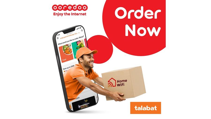 Get Connected with Ooredoo Home Internet Through Talabat  & TM DONE