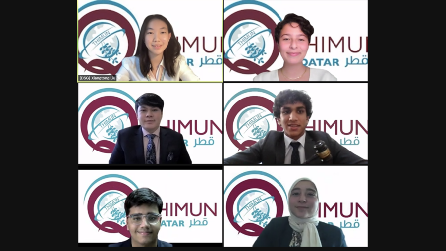 Students Take a Stand Against Poverty at THIMUN Qatar