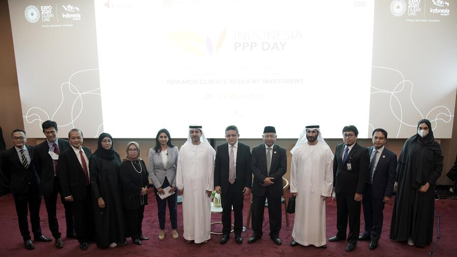 The Ministry of Finance Participates in the Panel Discussion by Indonesia Regarding Public-Private Partnership at Expo 2020 Dubai