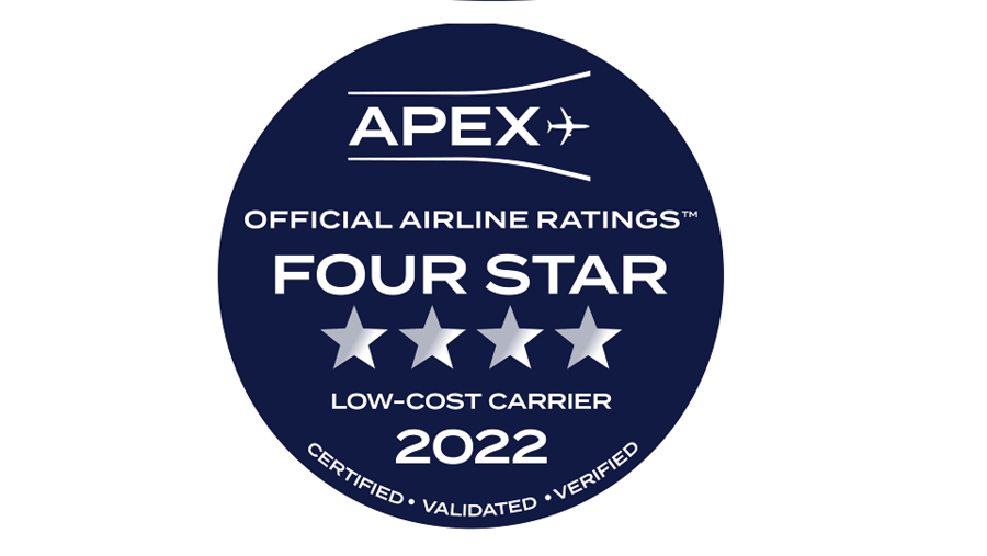 Air Arabia Wins ‘Four-star Low-cost Carrier 2022’ Rating by APEX