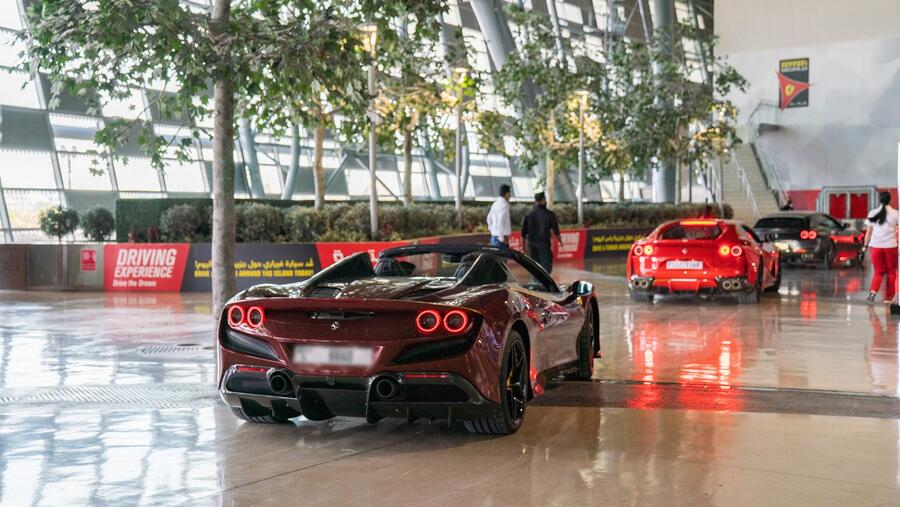 Ferrari World Abu Dhabi Hosted the Ferrari Sportscars Parade at the Park
