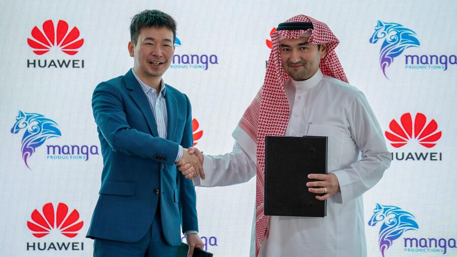 Huawei Joins Forces With Manga Productions To Introduce New And Unique Experiences
