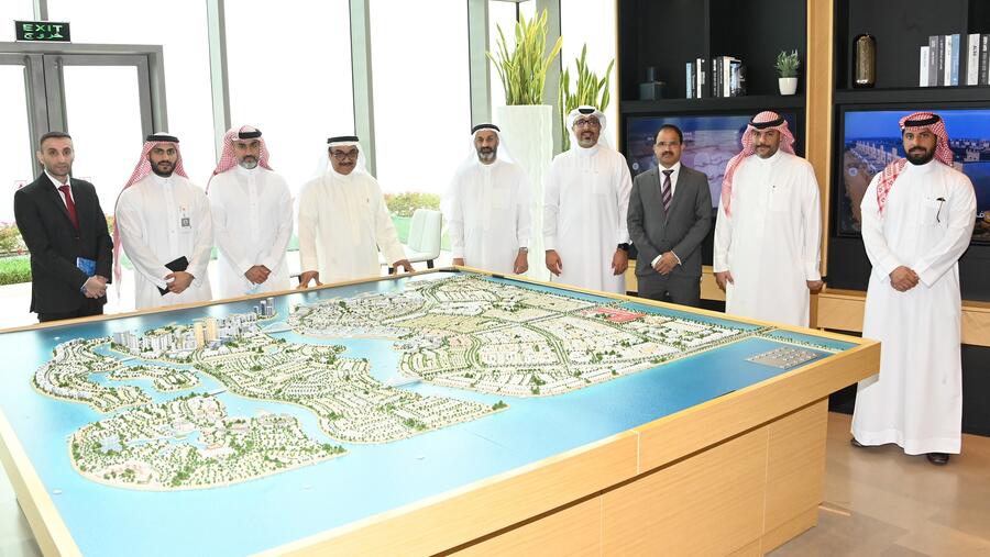 Diyar Al Muharraq Hosts Al Baraka Bank Delegates Providing a Tour of Its Masterplan  