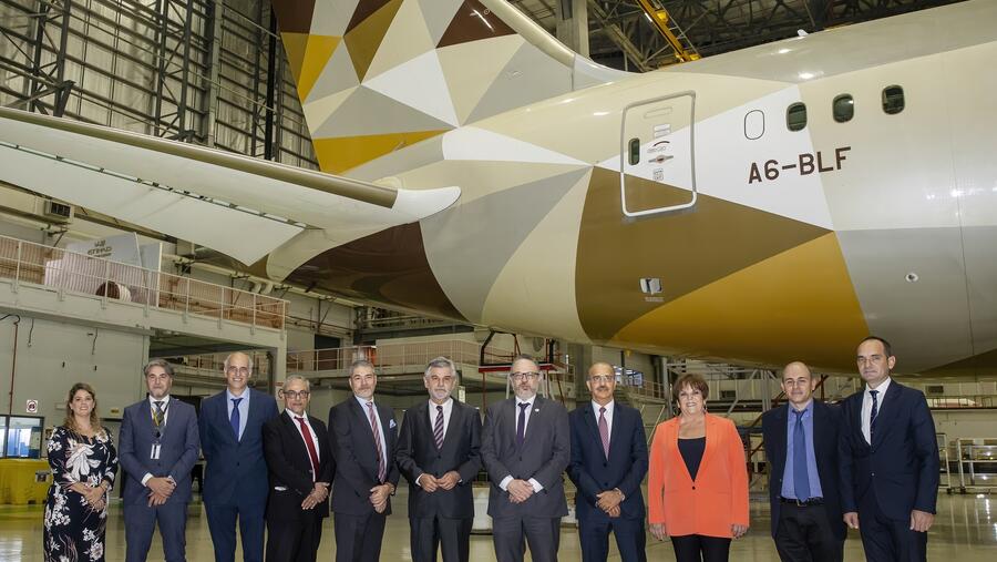Etihad Engineering Welcomes Argentinian Delegation to Their State-of-The-art Mro Facility in the Uae