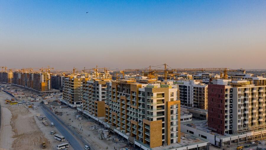 Azizi Developments’ Riviera in MBR City Is Progressing Rapidly
