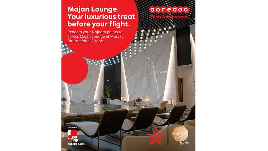 Ooredoo Makes Travel More Exciting with Majan Lounge Nojoom Partner