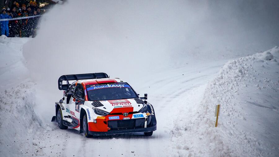 Gazoo Racing Celebrates Victory in Rally Sweden