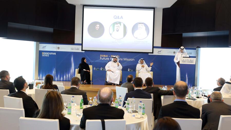 UAE and Israeli Companies Hold 200 Bilateral Business Meetings During High-level Forum in Dubai