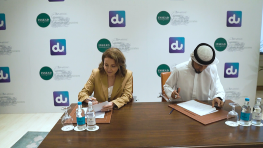du Partners With Insead Alumni Association UAE To Grow Innovation Ecosystem and Drive Technology Advancements in the Uae  