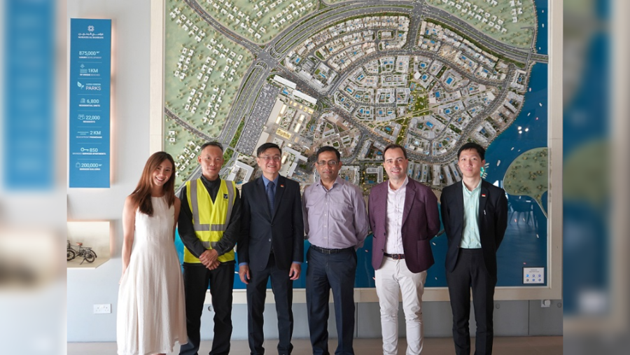 Singaporean Ambassador Visits Marassi Al Bahrain 