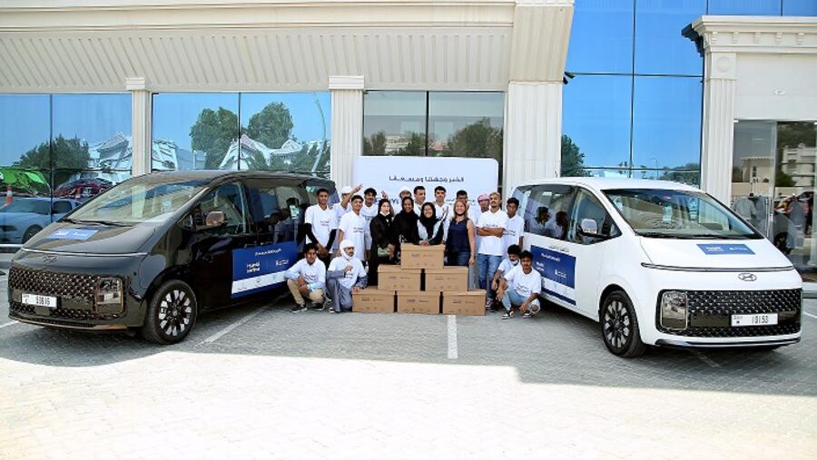 “Hyundai Continue” Mobility for Food Bank Charity Campaign Launched in Sharjah in Ramadan