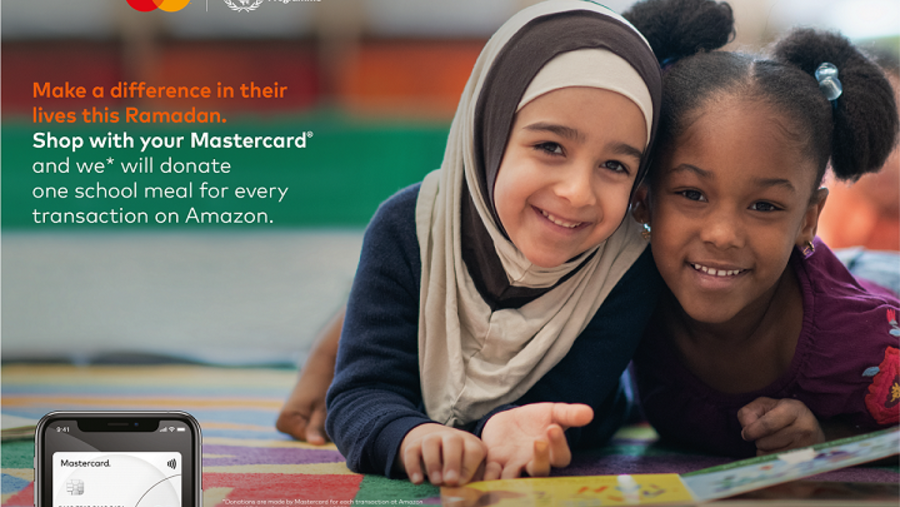 Mastercard and World Food Programme Partner To Feed 1 Million Vulnerable Schoolchildren This Ramadan, With Support From Amazon