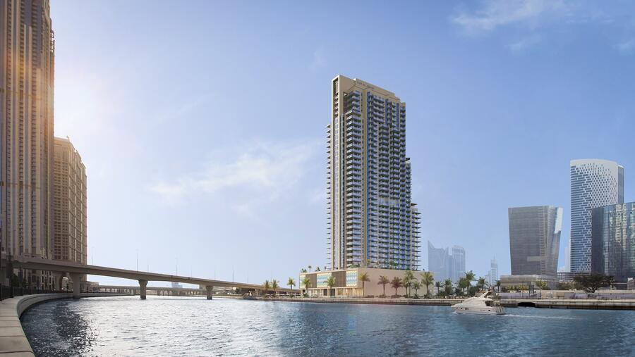 Dar Al Arkan Tops Out Its Urban Oasis by Missoni  Residential Tower in Dubai at 34 Stories