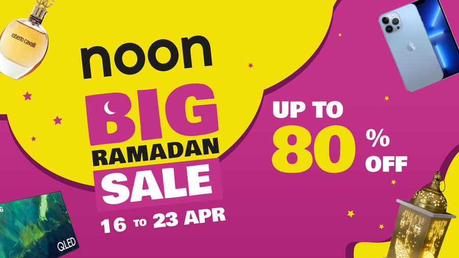 noon.com Announces Big Ramadan Sale With up to 80% Off