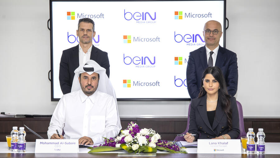 beIN MEDIA GROUP and Microsoft Expand Collaboration to Accelerate the Media Industry’s Cloud Adoption and Digital Transformation
