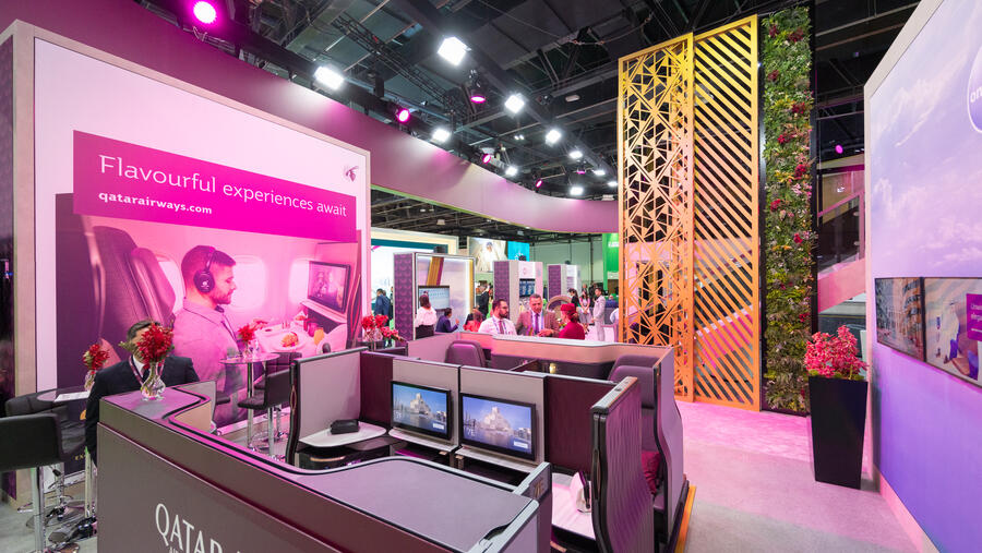 Qatar Airways Returns to Arabian Travel Market 2022