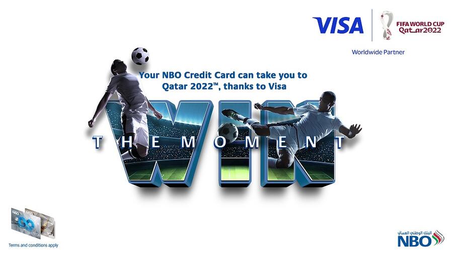 NBO Offers Credit Card Customers a Chance To Win FIFA World Cup Quarter-final Match Tickets, Thanks to Visa