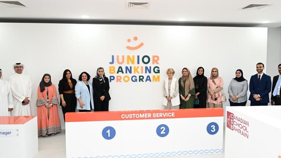 Al Salam Bank Inaugurates its Educational Mock-Up Branch at the Canadian School of Bahrain 