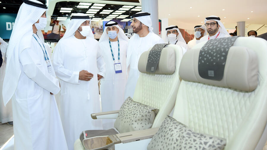 Emirates Welcomes His Highness Sheikh Ahmed Bin Saeed Al Maktoum at ATM