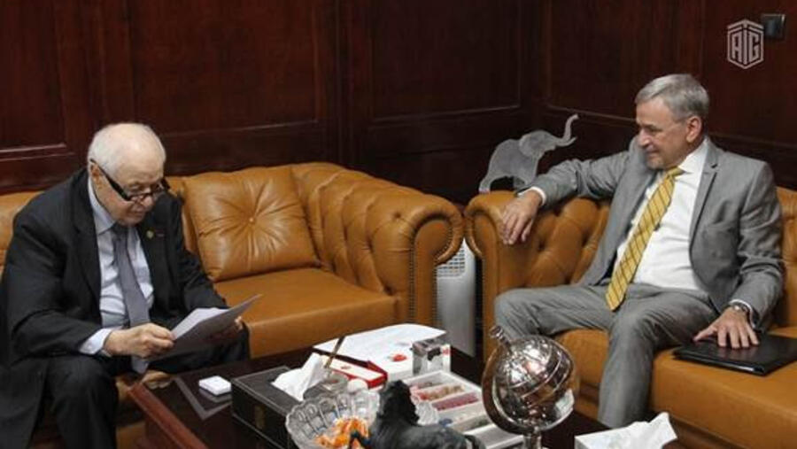 Dr. Talal Abu-ghazaleh And Brazilian Ambassador To Jordan Discuss Bilateral Relations