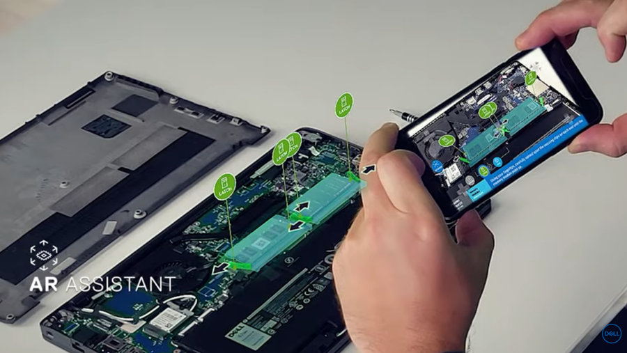 Dell Technologies Raises the Bar for Repairability with an Augmented Reality Application