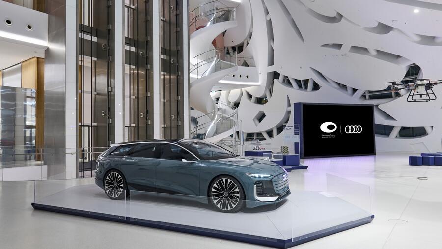 Museum of the Future to Showcase Audi A6 Avant e-tron Concept  
