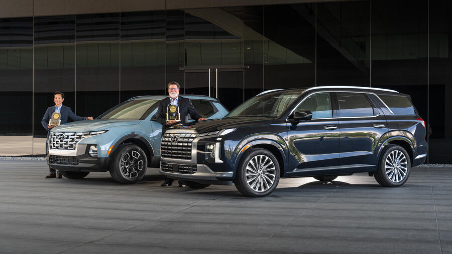 Hyundai Palisade and Santa Cruz Win Top J.D. Power 2022 U.S. APEAL Awards