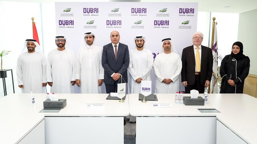 Dubai Culture Signs MoU With Juma Al Majid Center for Culture and Heritage