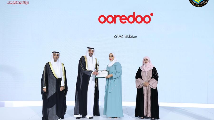 Ooredoo pioneering community work honoured at GCC Social Development forum in Saudi Arabia